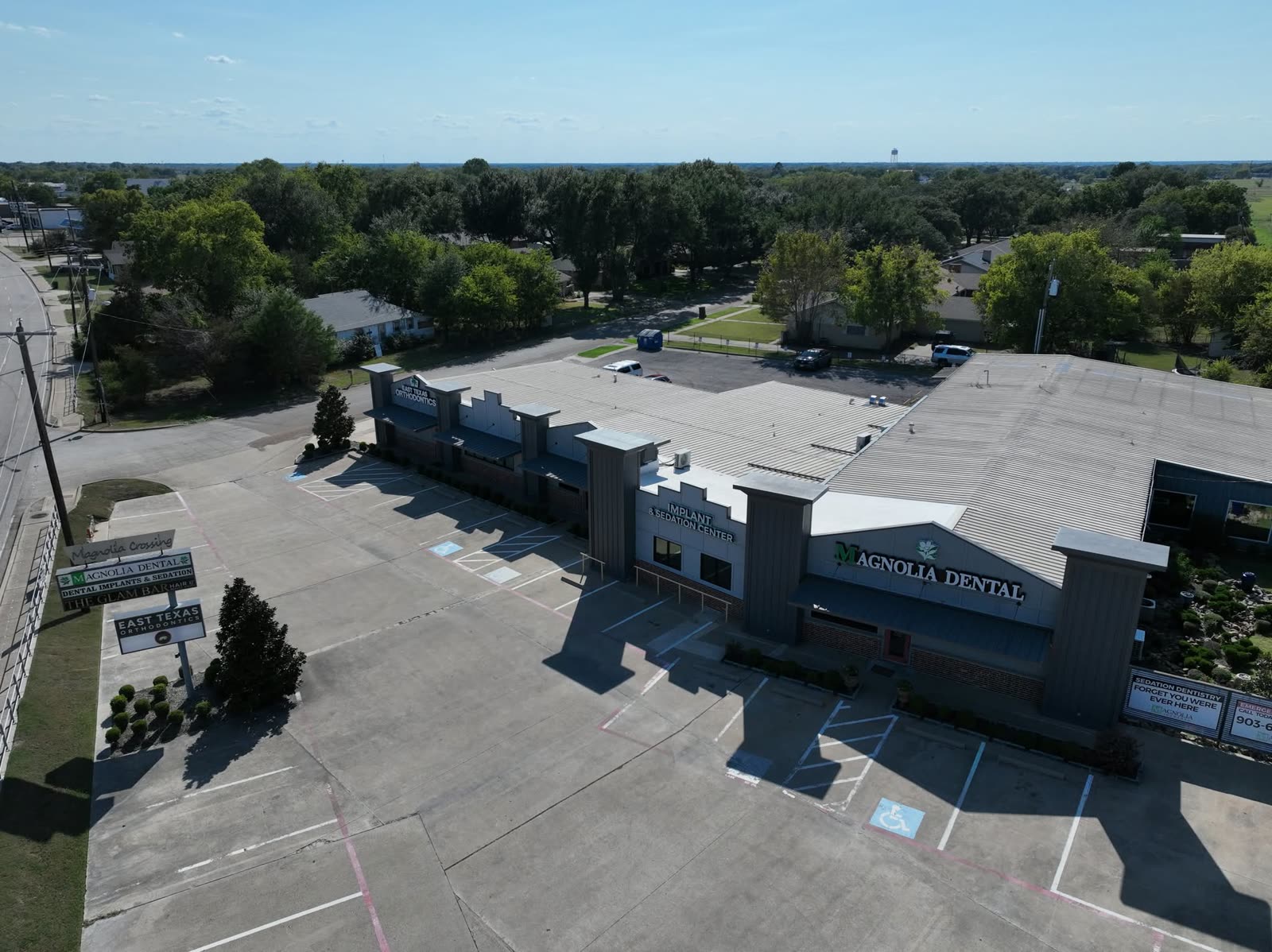 Commercial property aerial